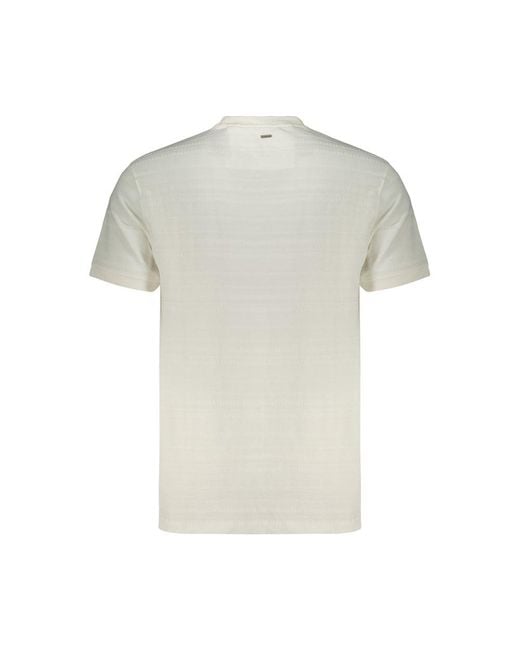 Guess White Bianco Cotton Men's T for men