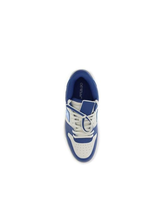 Off-White c/o Virgil Abloh Blue Off- Out Of Office Sneakers for men