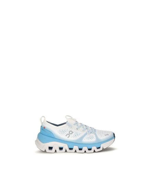 On Shoes Blue Fabric Athletic Sneakers for men