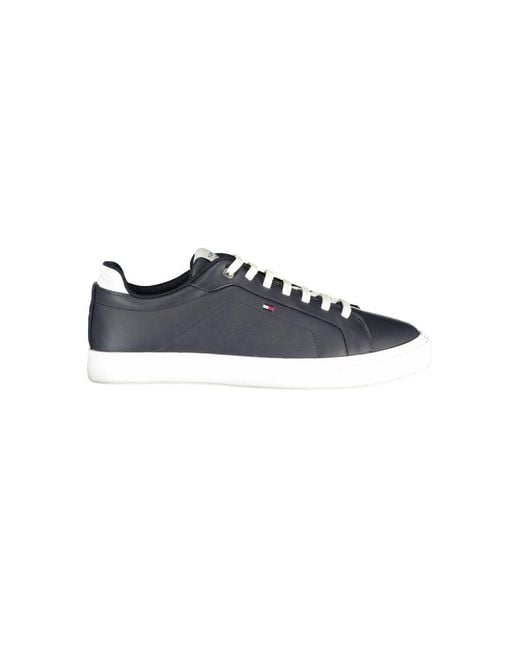 Tommy Hilfiger Blue Polyurethane Men Sneaker for men