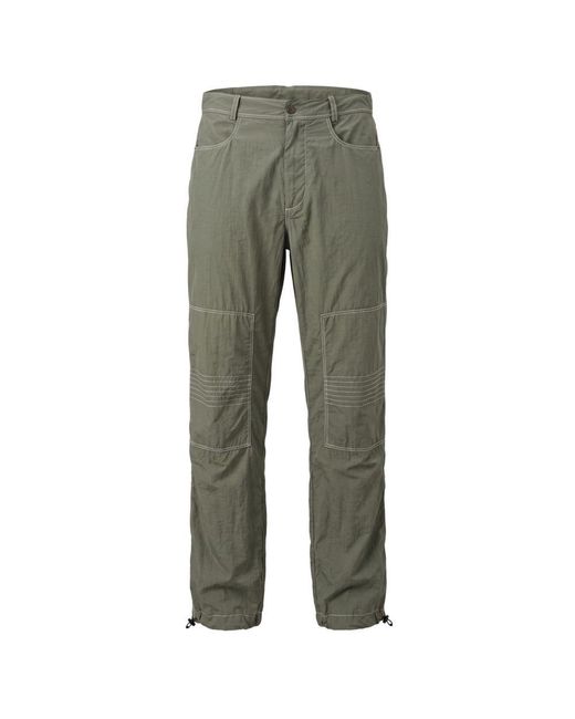 MR & MRS Green Fabric Men Pant for men