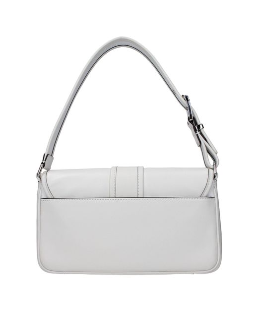 Michael Kors Metallic Colby Shoulder Bag Leather/Optical