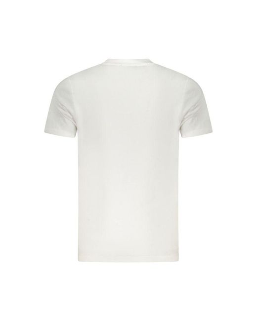 Roberto Cavalli White Cotton T-Shirt for men