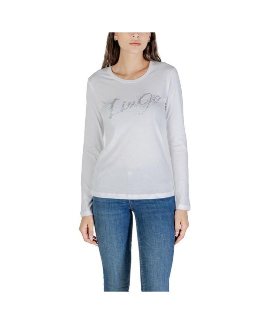 Liu Jo Blue Cotton Long Sleeve