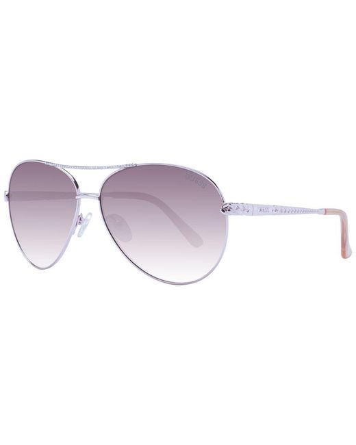 Guess Purple Rose Gold Sunglasses