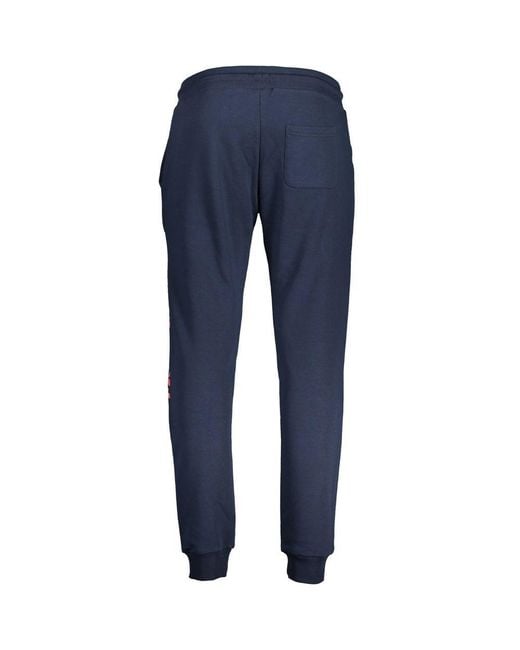 Roberto Cavalli Blue Cotton Men's Sweatpants for men