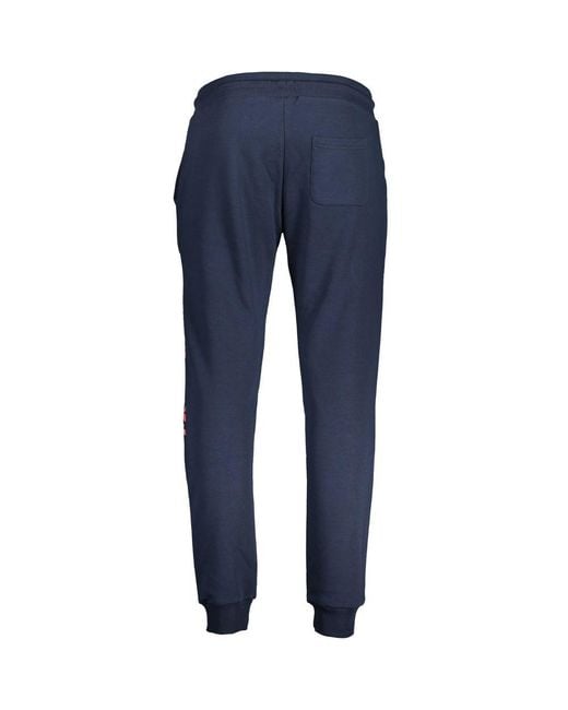 Roberto Cavalli Blue Cotton Men's Sweatpants for men