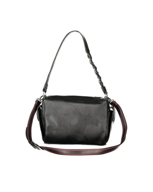 Desigual Black Polyurethane Handbag