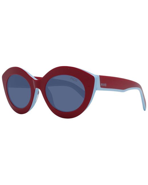 Emilio Pucci Red Sunglasses