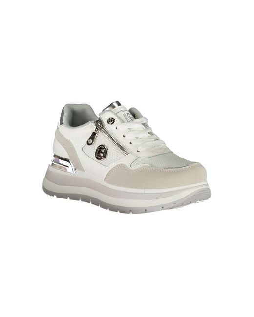 Laura Biagiotti White Polyester Sneaker