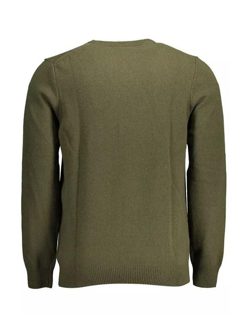 Lyle & Scott Elegant Green Wool Blend Sweater for men