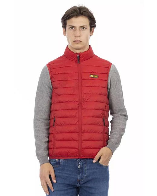Ciesse Outdoor Red Polyester Men's Sleeveless Jacket for men