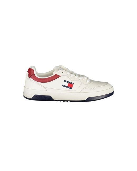 Tommy Hilfiger White Leather Sneaker for men
