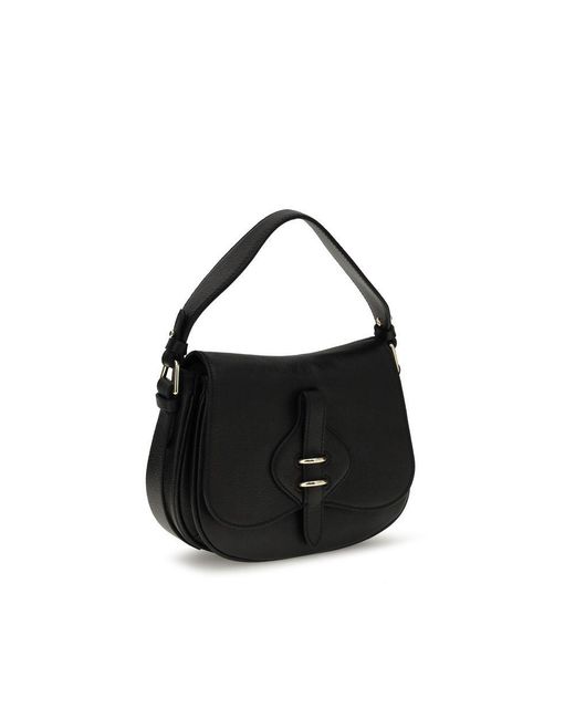 PINKO Black Calf Leather Bos Taurus Wallet main image 0
