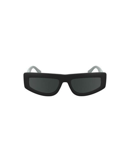 Calvin Klein Black Bio Based Fabric Sunglasses
