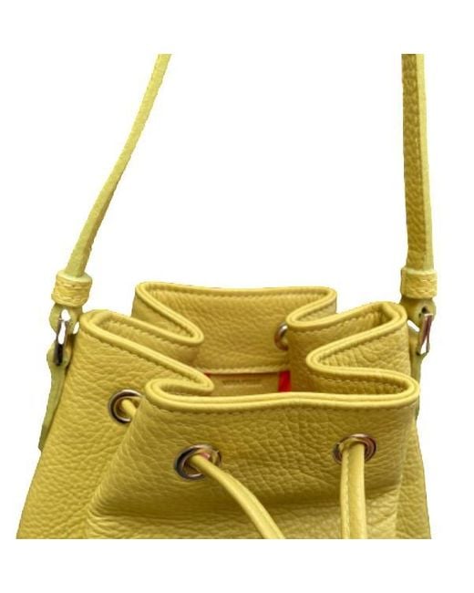 LA ROSE Yellow Borsa Sacchetto Grande Blu Reale