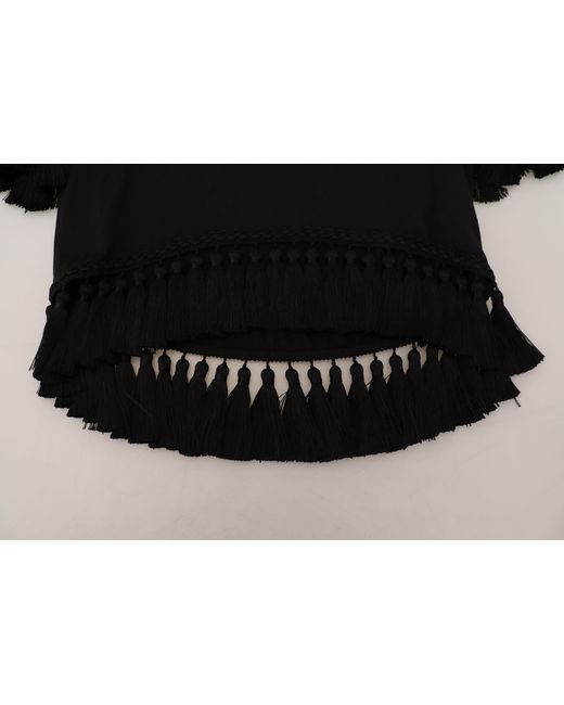 Dolce & Gabbana Black Elegant Cotton Short Sleeve Tee