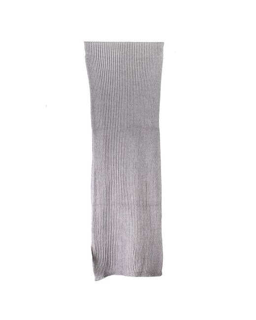North Sails Gray Grigio Cotton Men Scarf for men