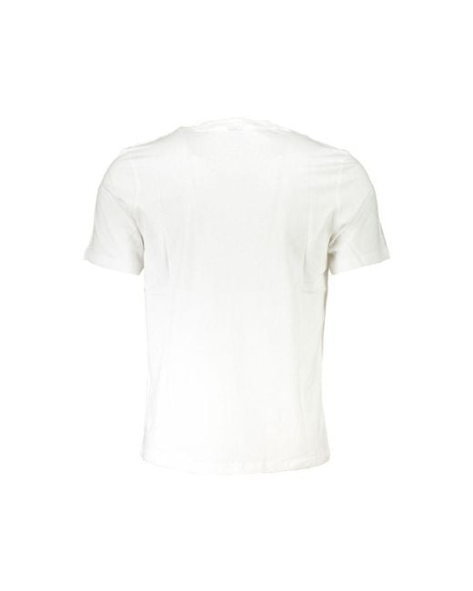 North Sails White Cotton T-Shirt for men