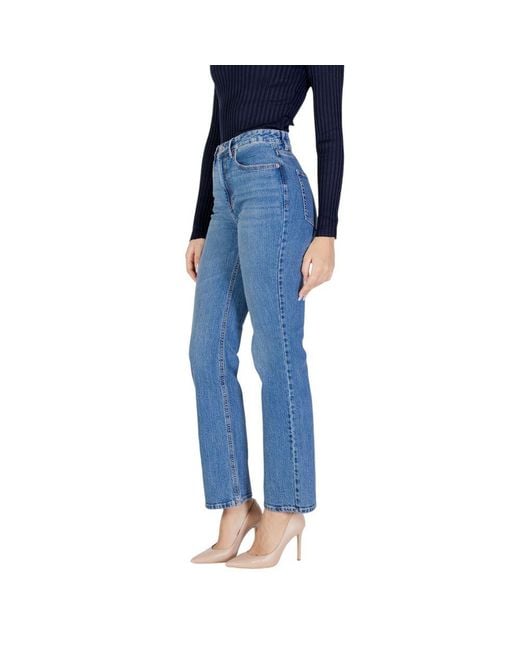 Vero Moda Light Blue Cotton Jeans & Pant