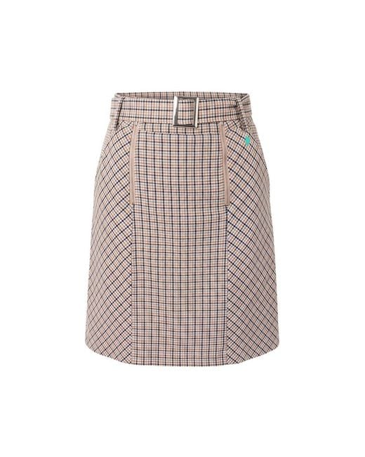 Trussardi Multicolor White Cotton Skirt