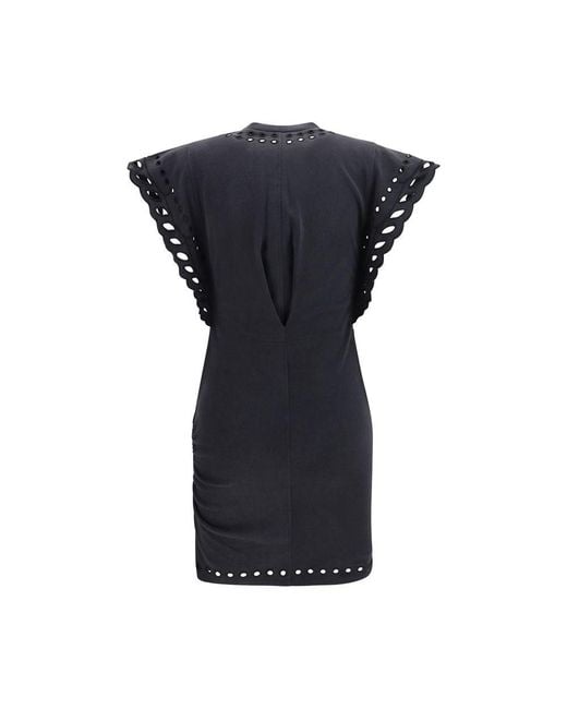 Isabel Marant Black Cotton Casual Dress