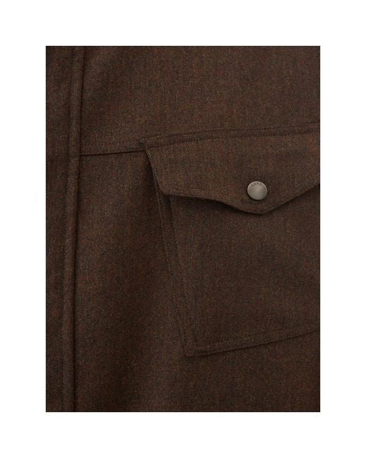 Lardini Blue Wool Jacket for men