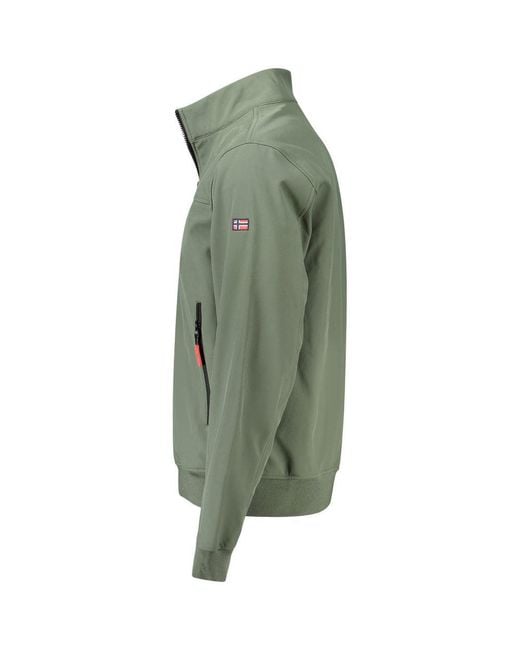Norway 1963 Green Polyester Jacket for men