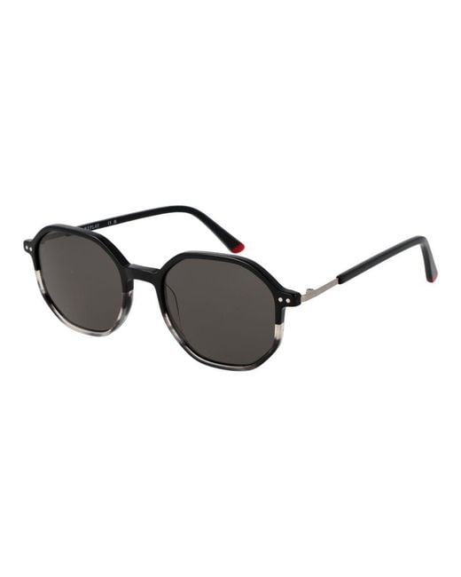 Replay Black Plastic Sunglasses