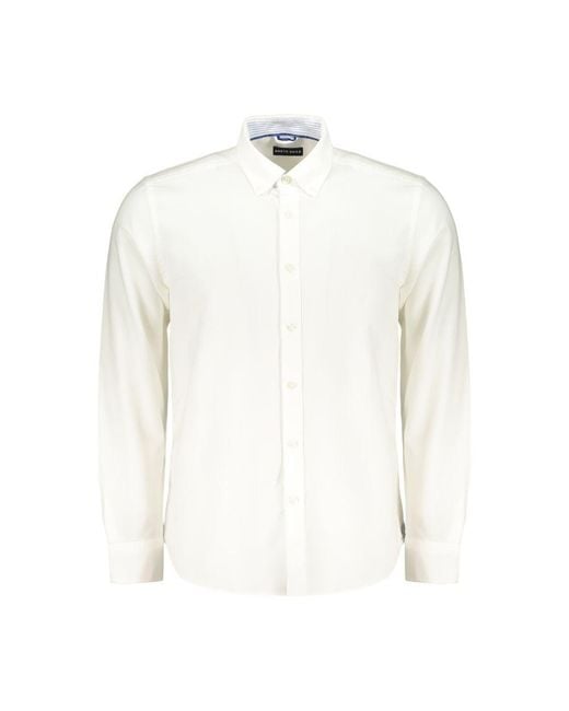 North Sails White Cotton Men's Shirt for men