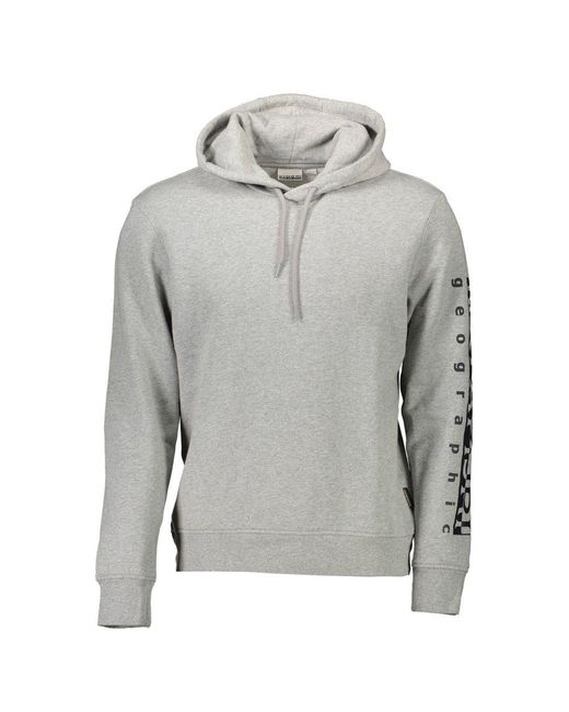 Napapijri Men's Gray Cotton Sweater