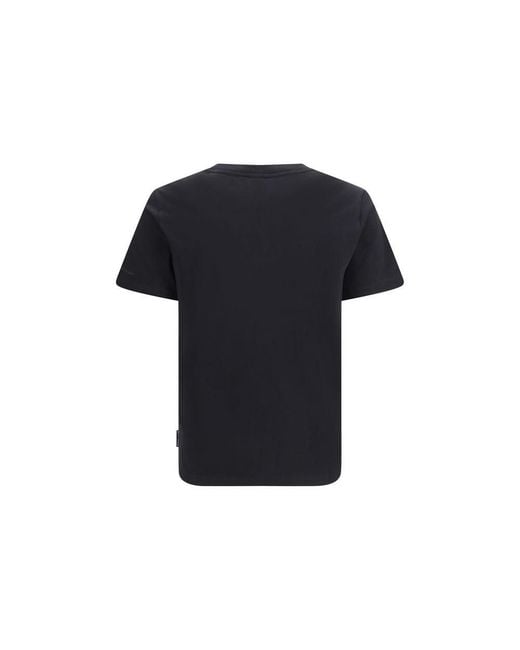 Moose Knuckles Black Cotton T for men
