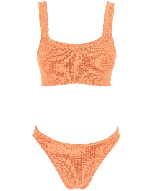 Hunza G White Xandra Bikini Set