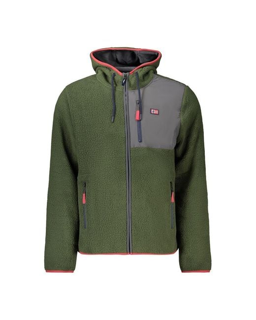 Norway 1963 Green Polyester Sweatshirt for men