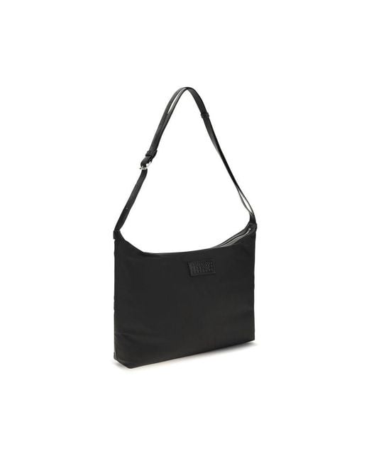 MM6 by Maison Margiela Black Polyamide Shoulder Bag for men