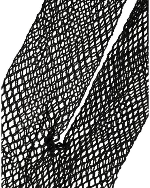 Dolce & Gabbana Natural Black Fishnet Nylon Tights Stocking Pantyhose Socks