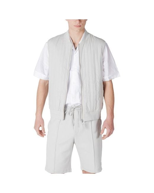 Antony Morato Gray Cotton Jacket for men