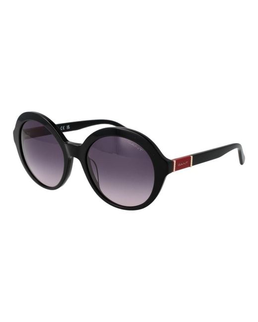 Gant Black Acetate Sunglasses