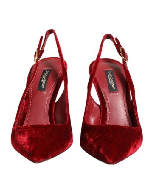 Dolce & Gabbana Red Pumps