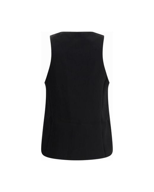 Sa Su Phi Black Sleevless Top