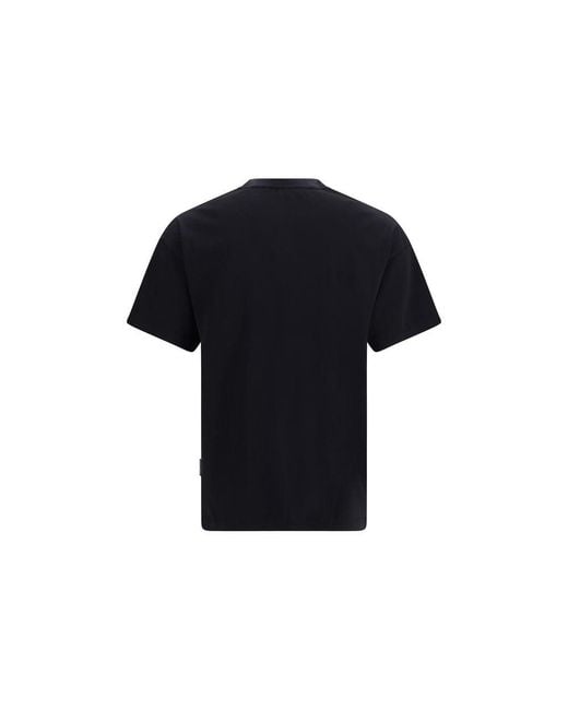 Palm Angels Black Cotton T for men