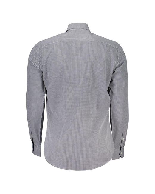 Harmont & Blaine Gray Cotton Shirt for men