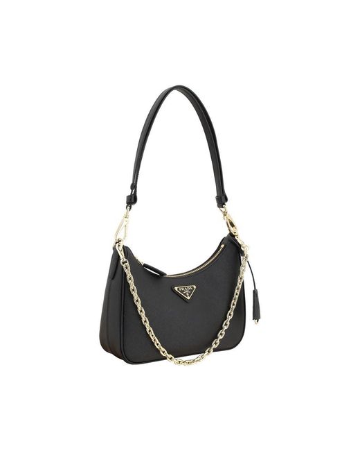 Prada Black Shoulder Bags