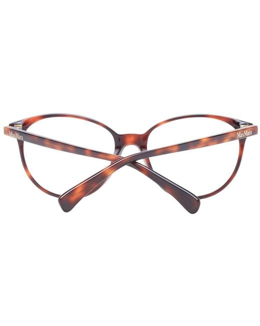Max Mara Brown Plastic Glasses (frames) for men