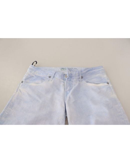 Acht Blue Light Cotton Push Up Denim Jeans