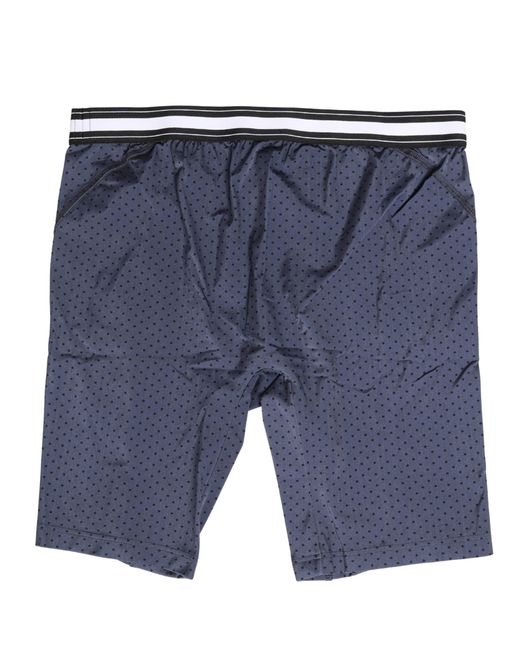 Dolce & Gabbana Dark Blue Polka Dots Men Bike Shorts Underwear for men