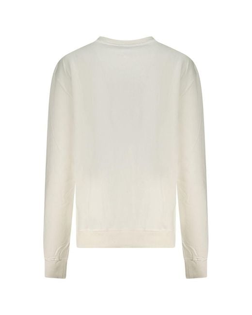 North Sails White Cotton Sweatshirt
