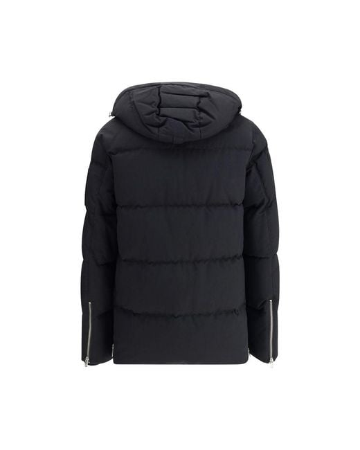 Moose Knuckles Black Original 3q Down Jacket for men