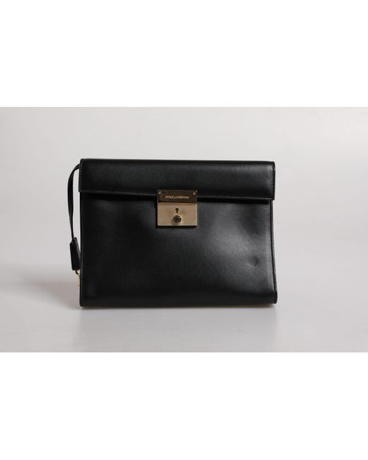 Dolce & Gabbana Black Laptop Bags & Cases for men