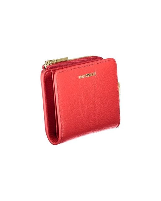 Coccinelle Red Rosso Leather Wallet